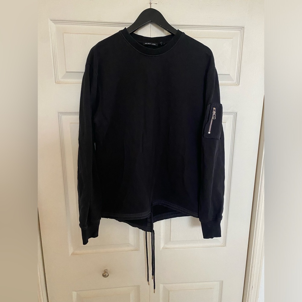 Helmut Lang MA1 Pocket Fishtail Sweater
